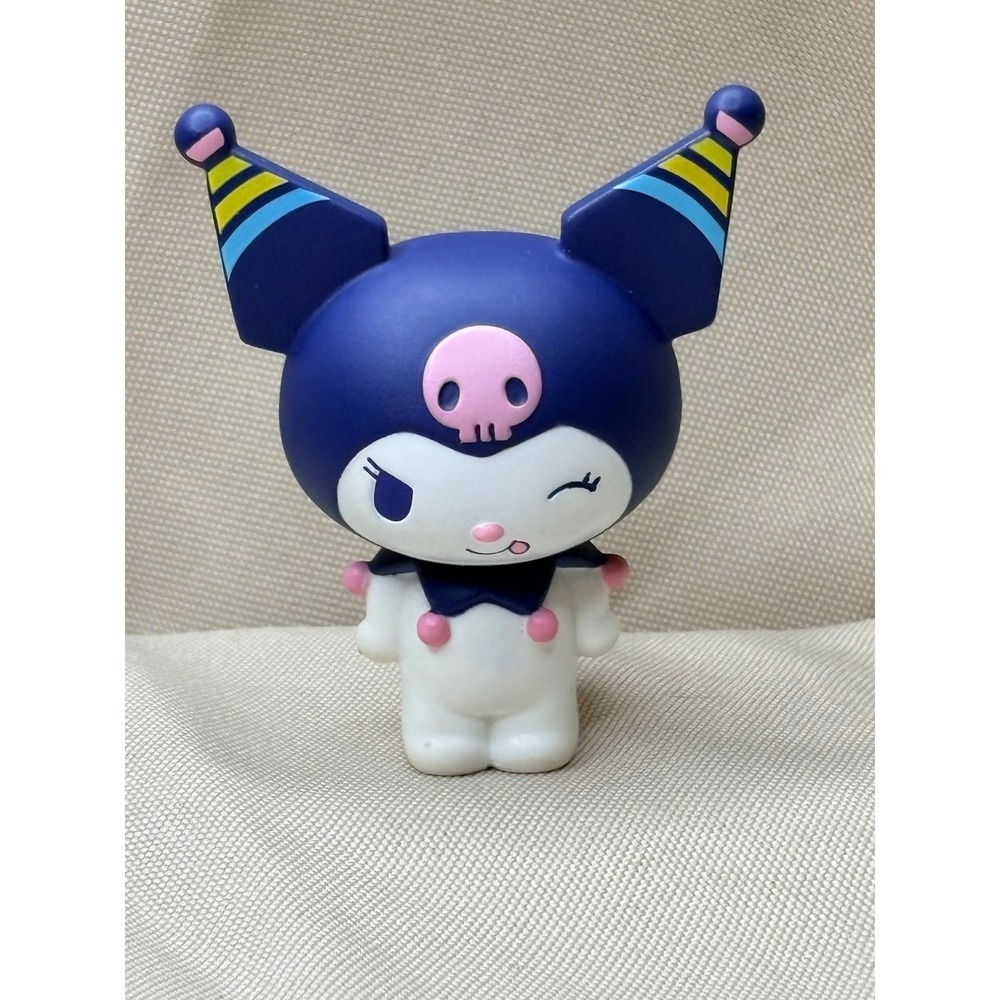Sanrio Kuromi Jazwares Vinyl Figure Winking 2024 Blue White Pink 2.75 Inch Toy